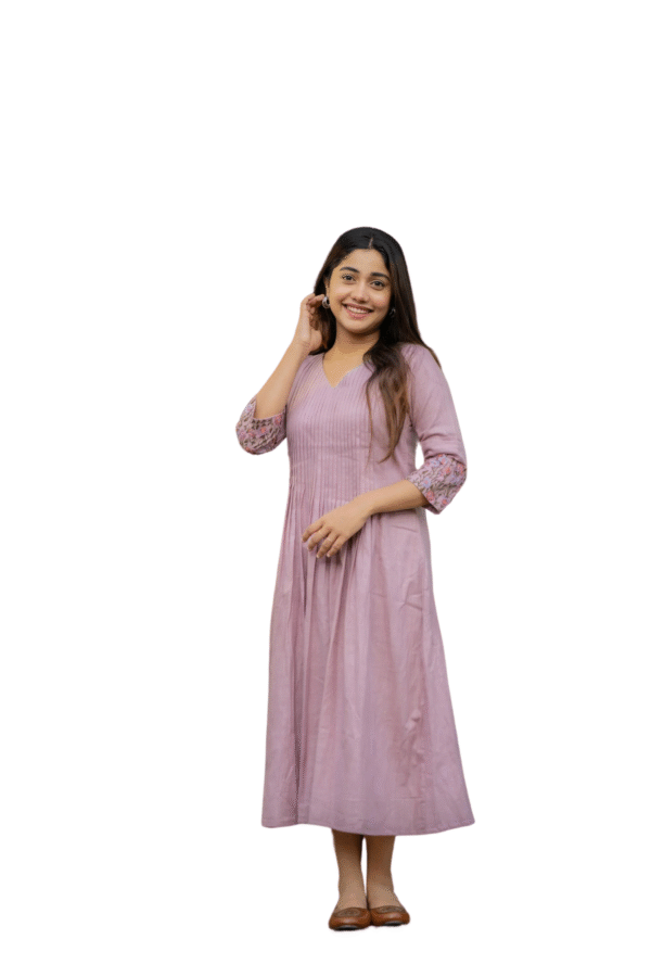 Radiate Elegance – Women's Chic Embroidered Kurta Pant Set (XXL)